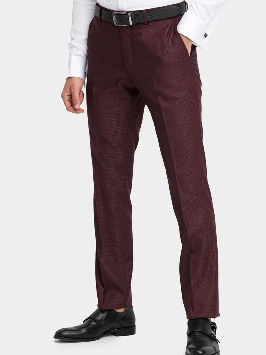 Zdjęcie produktu Spodnie LOUIS 05034C55TSA Giacomo Conti bordowy