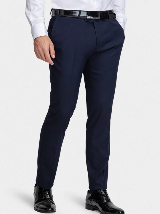 Zdjęcie produktu Spodnie LOUIS Slim 05062D75GSA Giacomo Conti granatowy