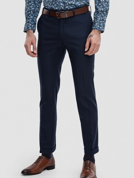 Zdjęcie produktu Spodnie MASON 01004D75GSA Giacomo Conti granatowy