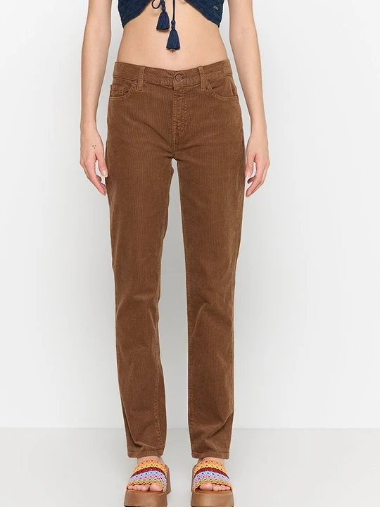 Zdjęcie produktu Spodnie materiałowe 7 For All Mankind brązowy