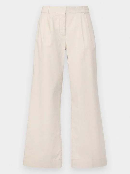 Zdjęcie produktu Spodnie materiałowe Abercrombie & Fitch piaskowy