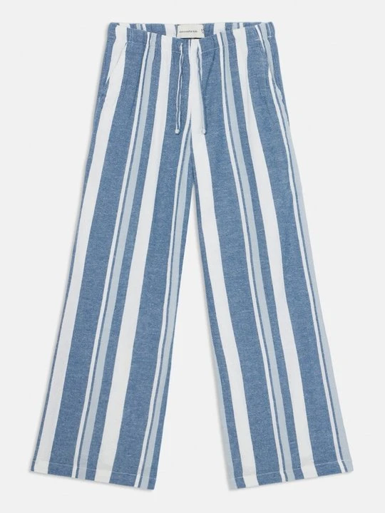 Zdjęcie produktu Spodnie materiałowe Abercrombie & Fitch granatowy