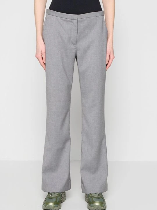 Zdjęcie produktu Spodnie materiałowe Abercrombie & Fitch szary