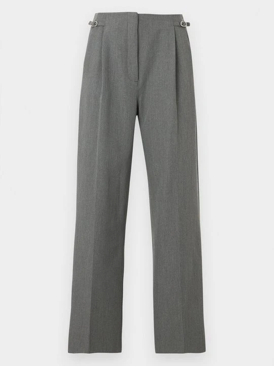 Zdjęcie produktu Spodnie materiałowe Abercrombie & Fitch ciemnoszary