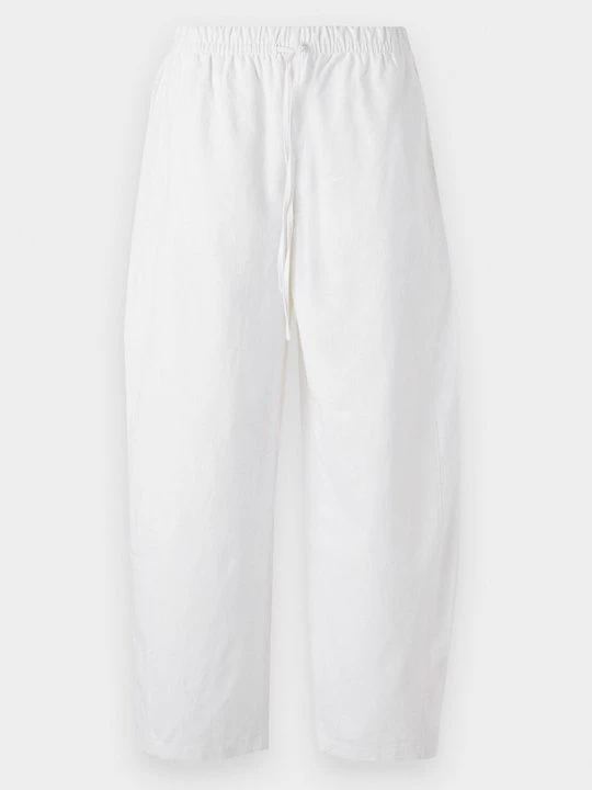 Zdjęcie produktu Spodnie materiałowe Abercrombie & Fitch biały