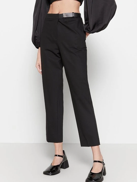 Zdjęcie produktu Spodnie materiałowe AllSaints czarny