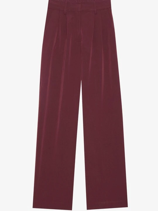 Zdjęcie produktu Spodnie Anna Field By Zalando ciemnoczerwony
