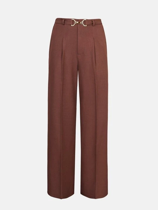 Zdjęcie produktu Spodnie materiałowe Anna Field By Zalando ciemnoczerwony