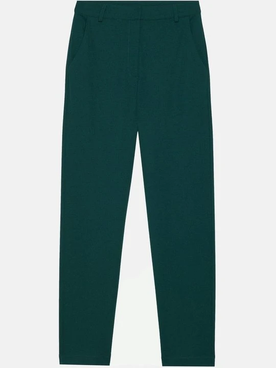 Zdjęcie produktu Spodnie materiałowe Anna Field By Zalando ciemnozielony
