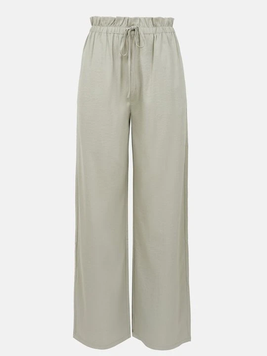 Zdjęcie produktu Spodnie materiałowe Anna Field By Zalando jasnozielony