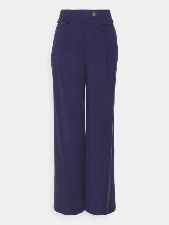 Zdjęcie produktu Spodnie materiałowe Anna Field Tall By Zalando granatowy