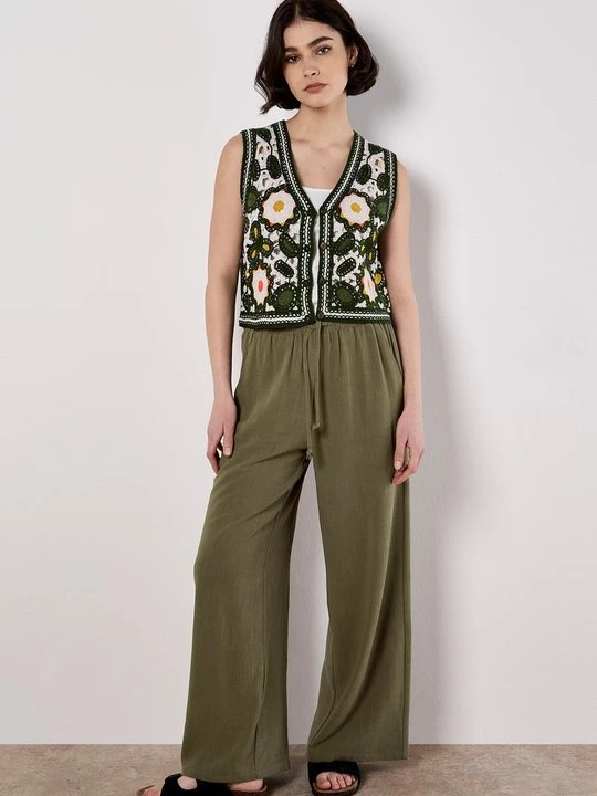 Zdjęcie produktu Spodnie materiałowe Apricot khaki