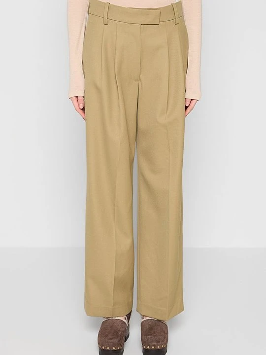 Zdjęcie produktu Spodnie materiałowe ARKET khaki