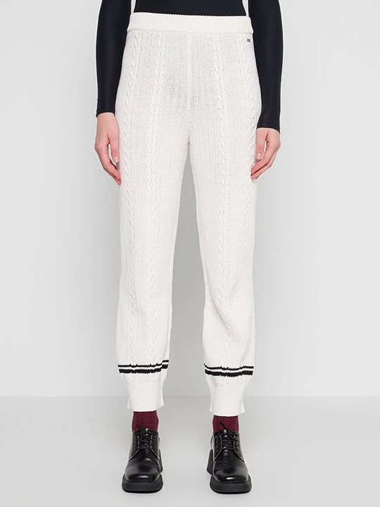 Zdjęcie produktu Spodnie materiałowe Armani Exchange mleczny