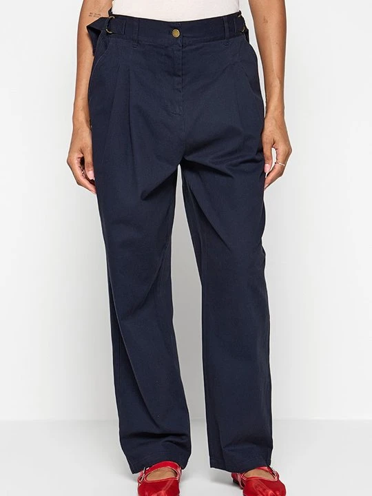 Zdjęcie produktu Spodnie materiałowe Barbour granatowy