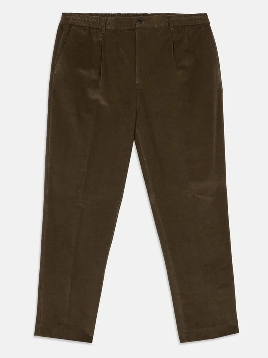 Zdjęcie produktu Spodnie materiałowe Barbour oliwkowy
