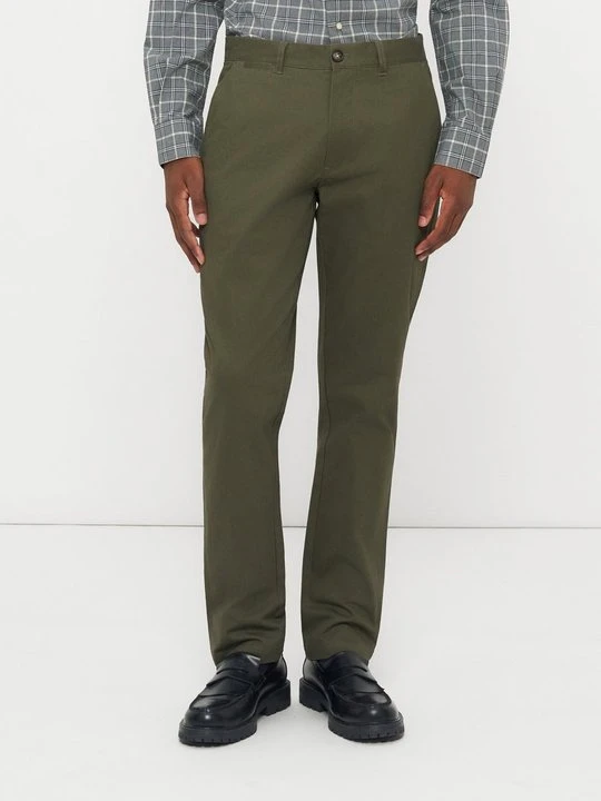 Zdjęcie produktu Spodnie materiałowe Barbour oliwkowy