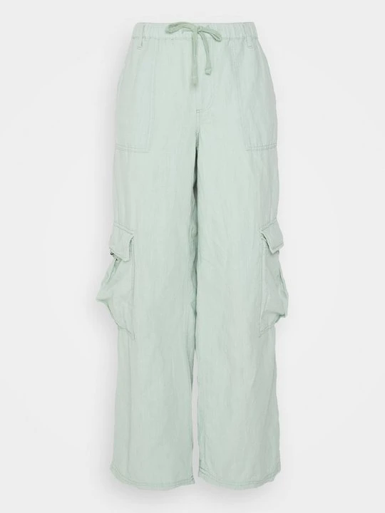 Zdjęcie produktu Spodnie materiałowe BDG Urban Outfitters turkusowy