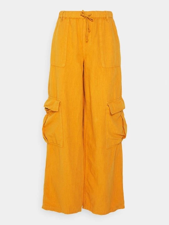 Zdjęcie produktu Spodnie materiałowe BDG Urban Outfitters pomarańczowy