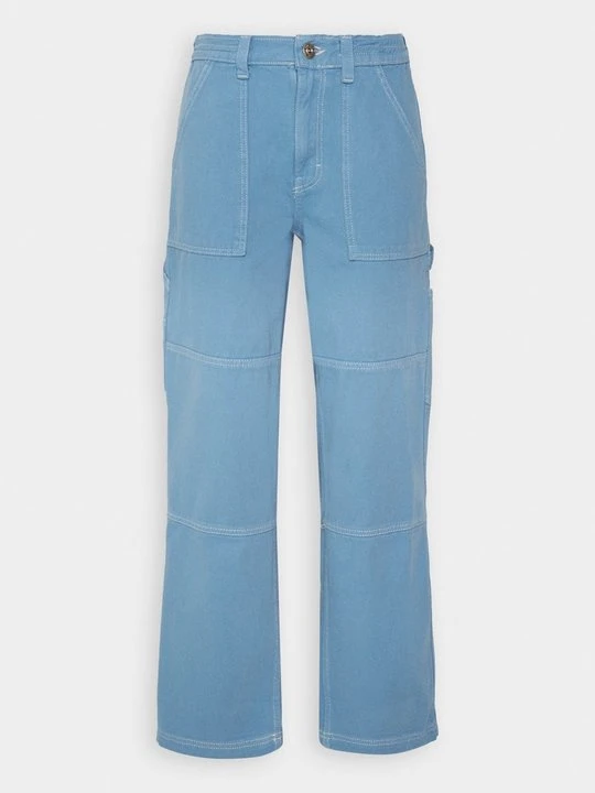 Zdjęcie produktu Spodnie materiałowe BDG Urban Outfitters niebieski