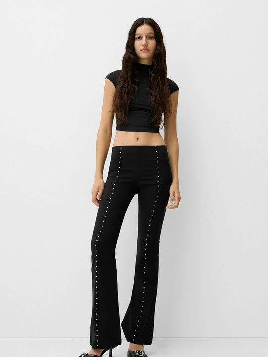 Zdjęcie produktu Spodnie materiałowe Bershka