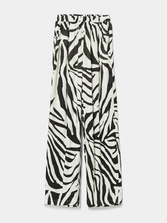 Zdjęcie produktu Spodnie materiałowe Bershka różowy