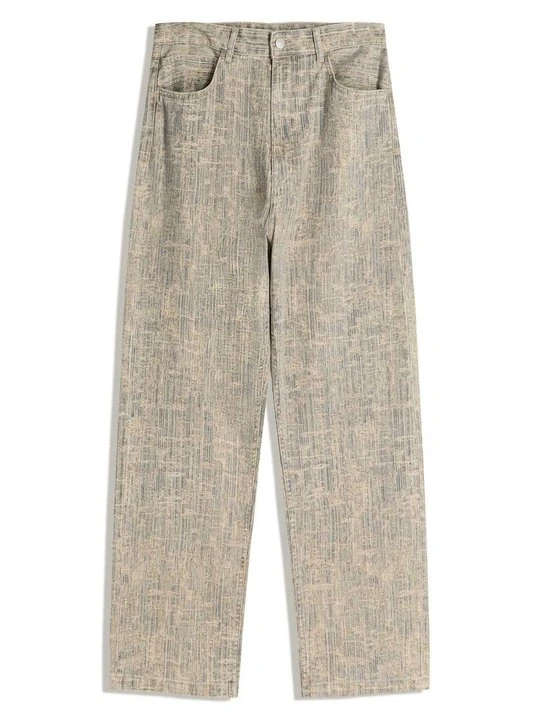 Zdjęcie produktu Spodnie materiałowe Bershka ciemnobrązowy