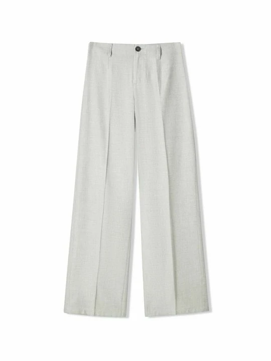 Zdjęcie produktu Spodnie materiałowe Bershka szary