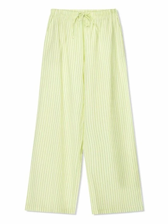 Zdjęcie produktu Spodnie materiałowe Bershka żółty