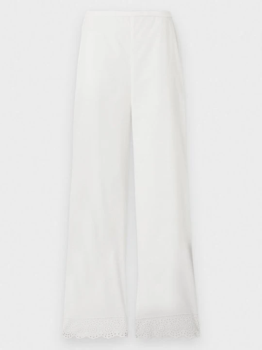 Zdjęcie produktu Spodnie materiałowe By Malene Birger biały
