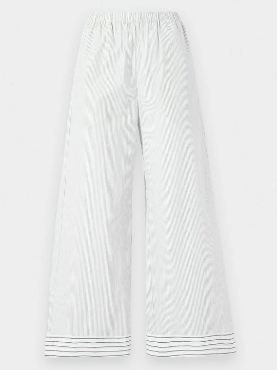 Zdjęcie produktu Spodnie materiałowe By Malene Birger jasnoszary