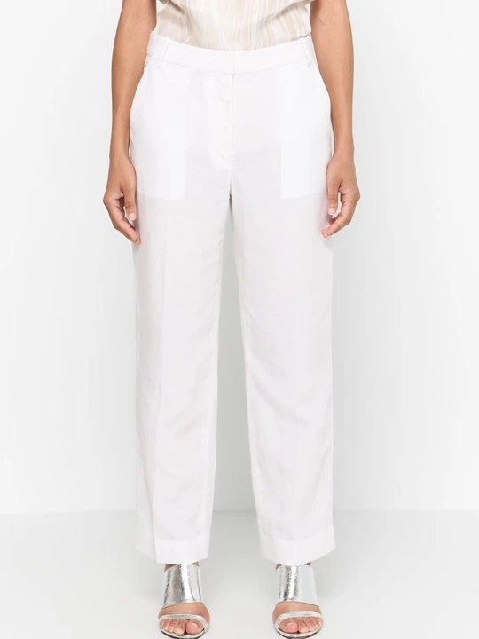 Zdjęcie produktu Spodnie materiałowe Calvin Klein biały