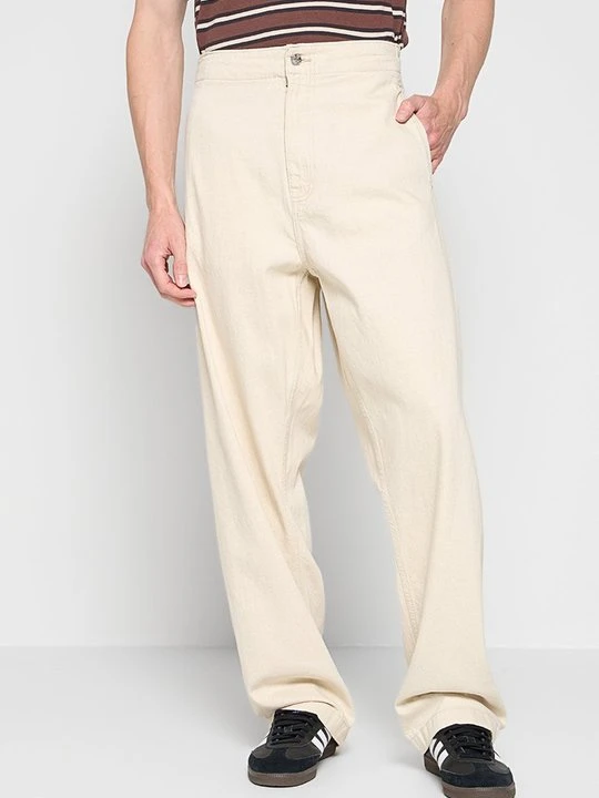Zdjęcie produktu Spodnie materiałowe Calvin Klein Jeans mleczny