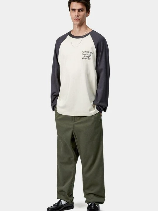 Zdjęcie produktu Spodnie materiałowe Carhartt WIP ciemnozielony