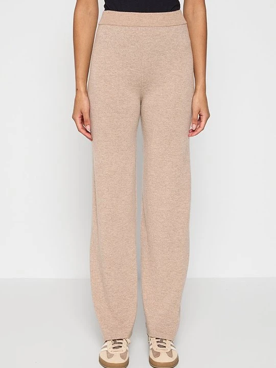 Zdjęcie produktu Spodnie materiałowe Cashmere Sweet Cashmere beżowy