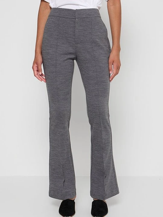 Zdjęcie produktu Spodnie materiałowe CLAUDIE PIERLOT szary melanż