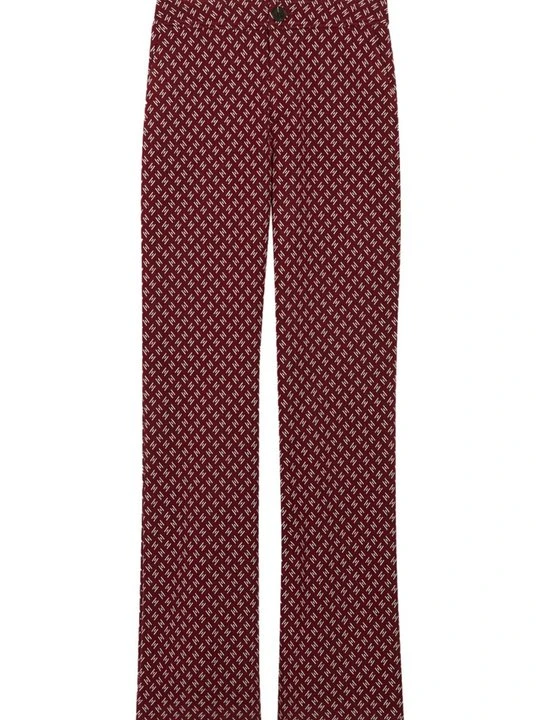 Zdjęcie produktu Spodnie materiałowe CLAUDIE PIERLOT czerwony