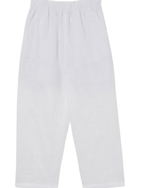 Zdjęcie produktu Spodnie materiałowe Cotton On biały