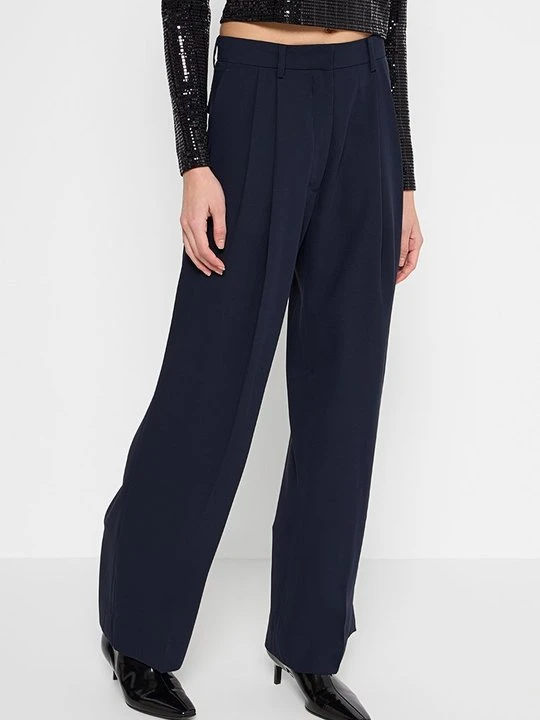 Zdjęcie produktu Spodnie materiałowe Day Birger et Mikkelsen granatowy