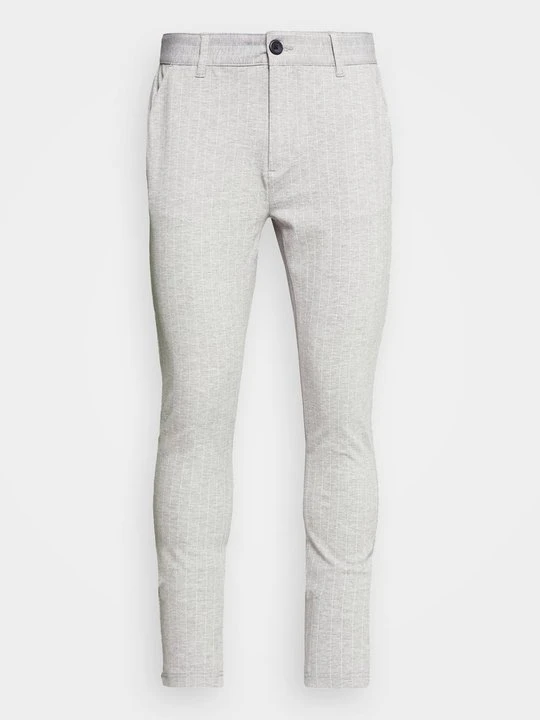 Zdjęcie produktu Spodnie materiałowe DENIM PROJECT jasnoszary
