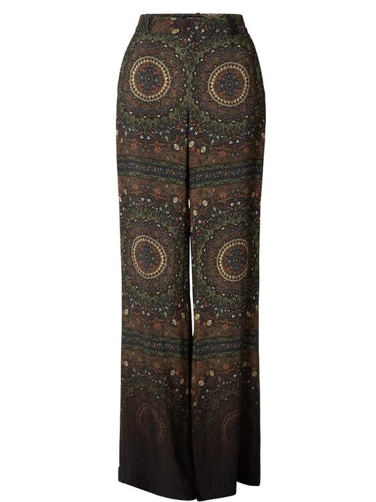 Zdjęcie produktu Spodnie materiałowe Desigual zielony