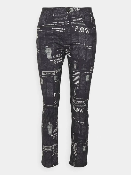 Zdjęcie produktu Spodnie materiałowe Desigual czarny