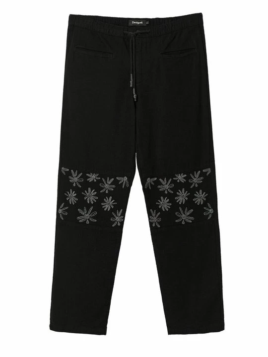 Zdjęcie produktu Spodnie materiałowe Desigual czarny