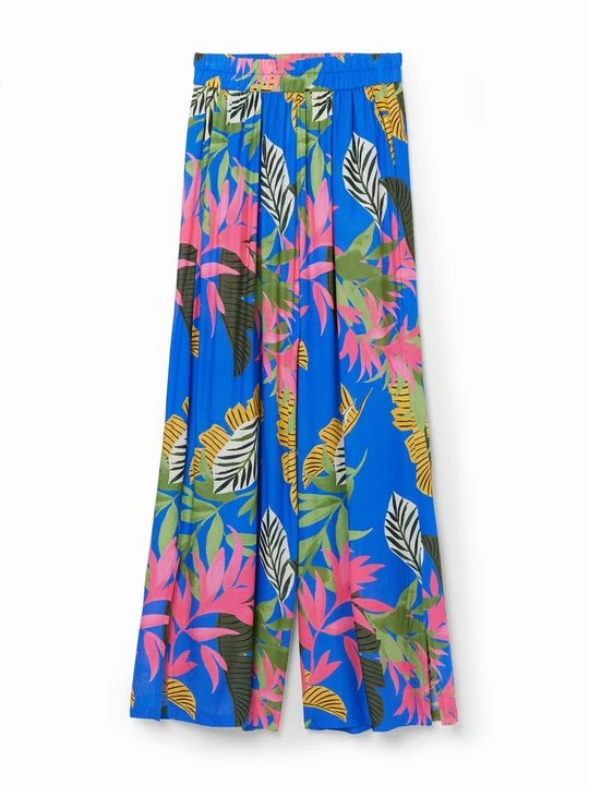 Zdjęcie produktu Spodnie materiałowe Desigual granatowy