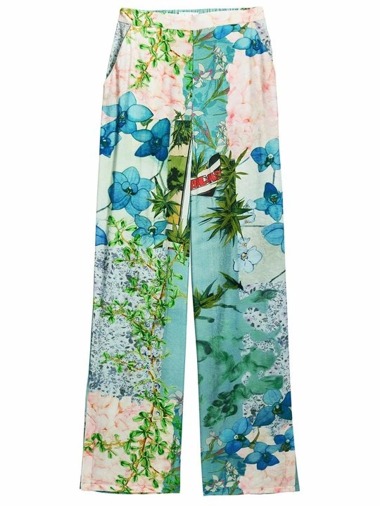 Zdjęcie produktu Spodnie materiałowe Desigual zielony