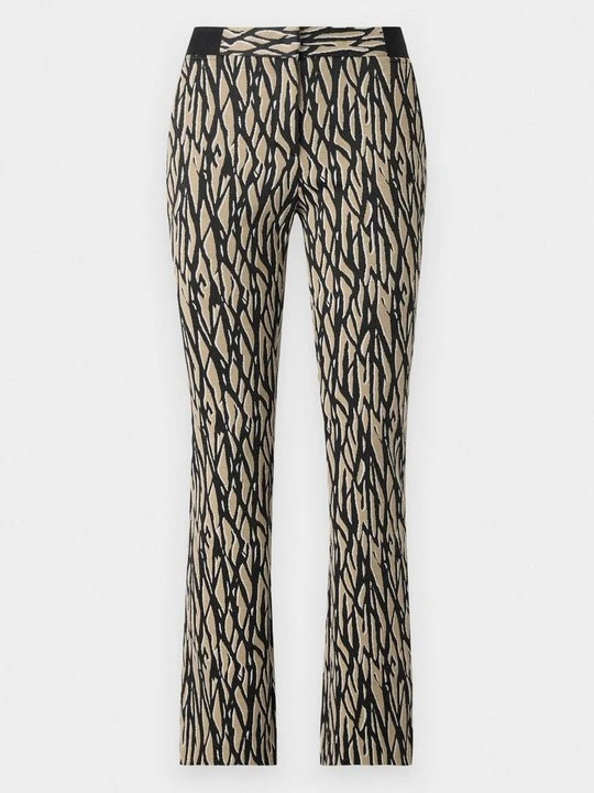 Zdjęcie produktu Spodnie materiałowe Diane Von Furstenberg brązowy