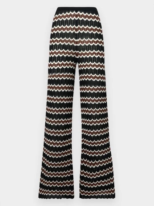 Zdjęcie produktu Spodnie materiałowe Diane Von Furstenberg czarny