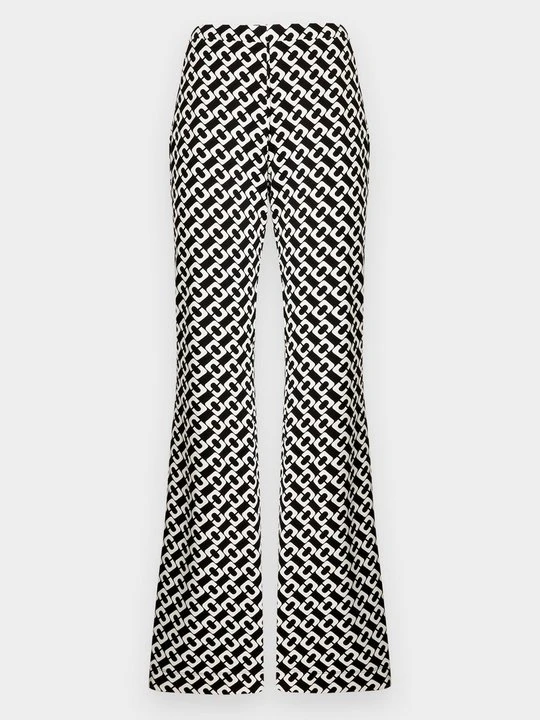 Zdjęcie produktu Spodnie materiałowe Diane Von Furstenberg czarny