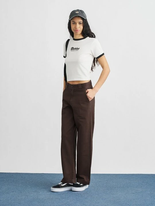 Zdjęcie produktu Spodnie materiałowe Dickies brązowy