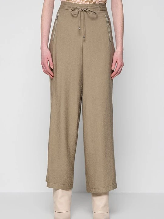 Zdjęcie produktu Spodnie materiałowe DKNY khaki